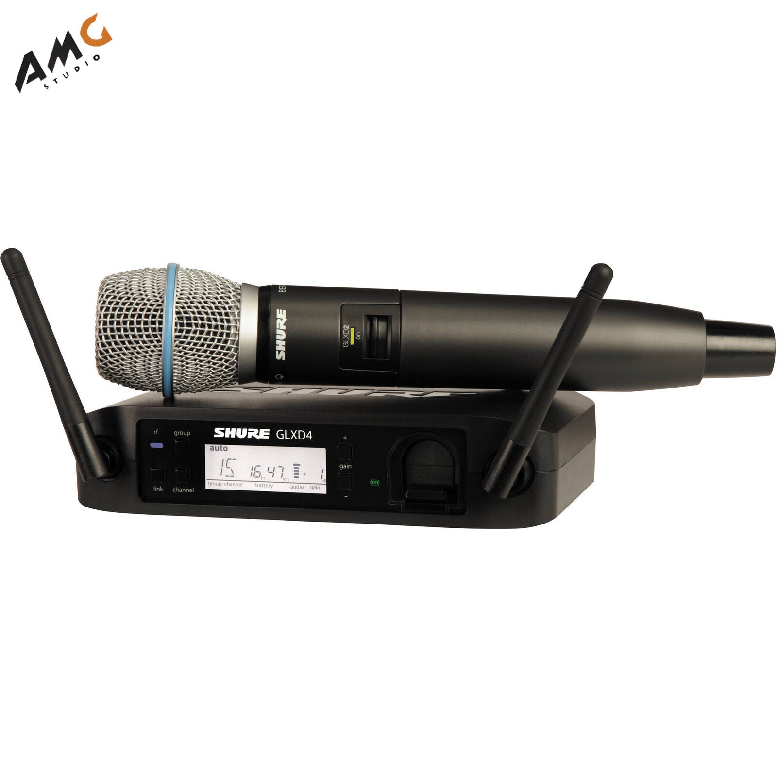 Shure GLXD24/SM58 Digital Wireless Handheld Microphone System with