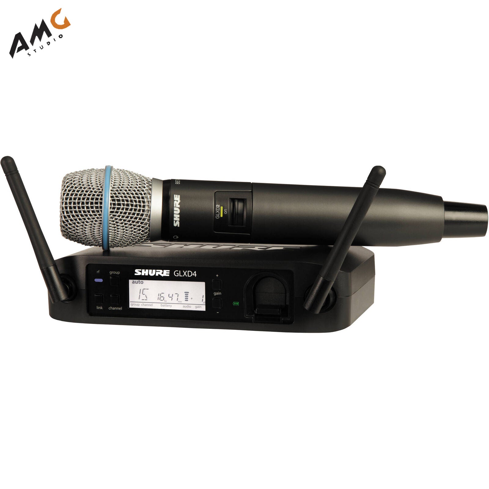 Shure GLXD24/SM58 Digital Wireless Handheld Microphone System with 