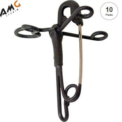 Sanken Microphone Clip with Safety Pin for COS-11S Microphone 10-Pack PIN-11Sank - Studio AMG