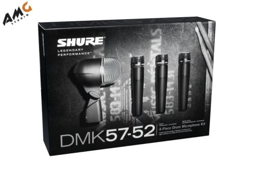 Shure DMK57-52 Drum Supercardioid Studio Microphone Kit U.S.