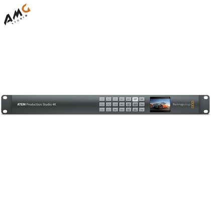 Blackmagic Design ATEM Production Studio 4K HDMI Live Switcher SWATEMPSW04K - Studio AMG