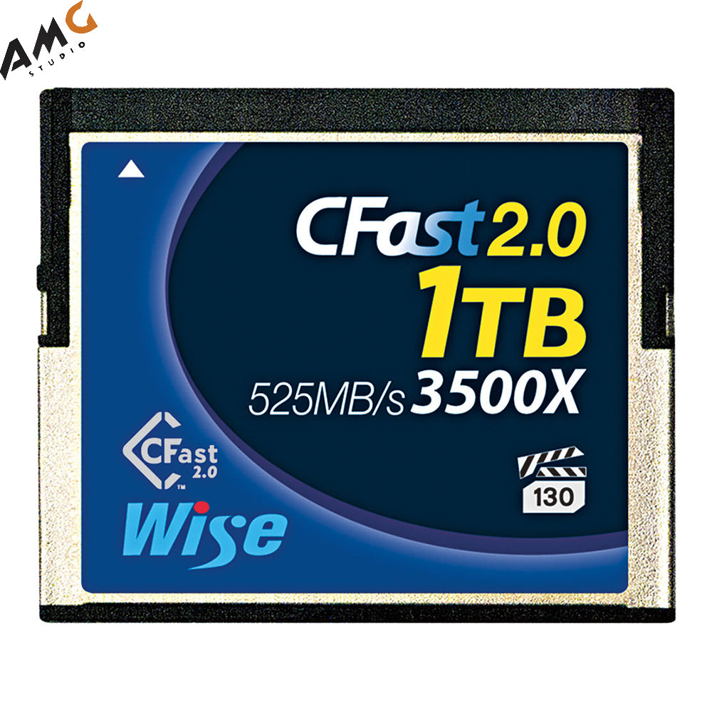 Wise Advanced 128/256/512GB/1TB CFast 2.0 Memory Card ( Single or 