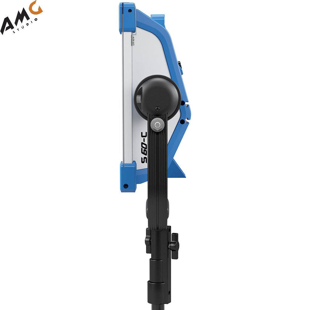 ARRI SkyPanel S60-C | S60-RP LED Softlight | Tungsten | Daylight (Blue/Silver, Manual/Pole Operated, Edison | Schuko | Bare Ends) - Studio AMG