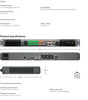 Blackmagic Design Digital Audio Monitor 12G SDI Ultra HD HDL-AUDMON1RU12G - Studio AMG