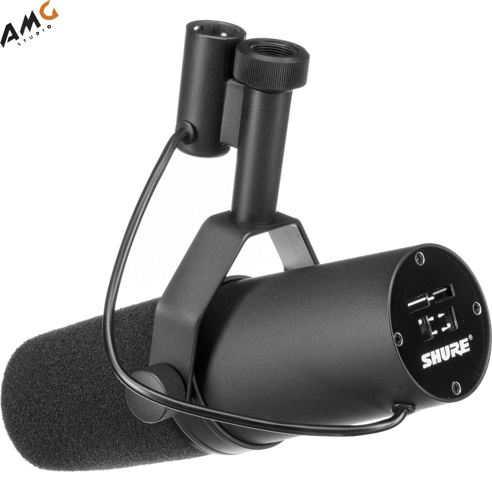 Shure SM7B Cardioid Professional Dynamic Vocal Microphone SM-7B - Studio AMG