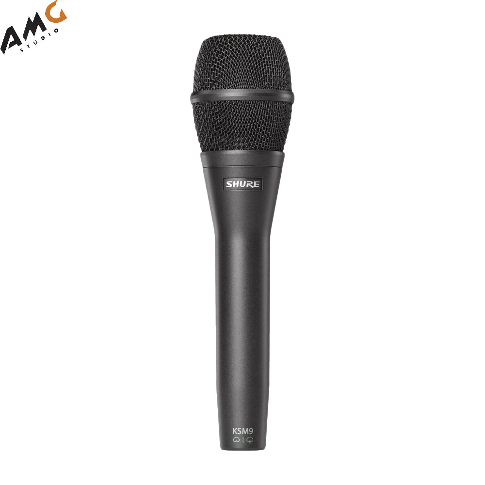 Shure KSM9 Cardioid & Supercardioid Handheld Condenser Microphone Charcoal Gray - Studio AMG
