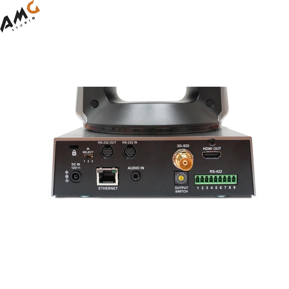 Lumens VC-A61P 30X Optical Zoom 4K/30fps 1080p/60fps IP PTZ Video Camera (White) - Studio AMG